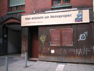 Wohnprojekt Schild